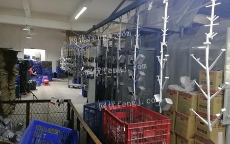 喷粉厂整厂转让 两条半自动流水线与配套设备